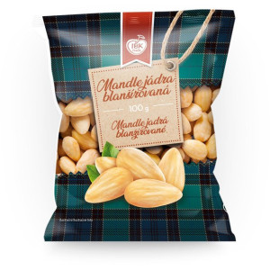 Mandle blanšírované, 100g